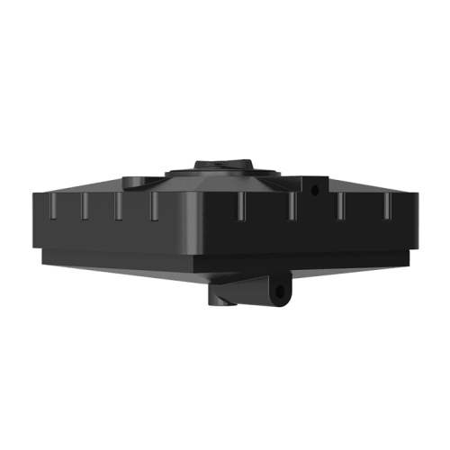 Бак для душа 240 литров плоский черный Aquatech (1100х1100х380)