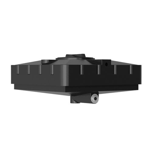 Бак для душа 240 литров с подогревом черный Aquatech (950х950х440)