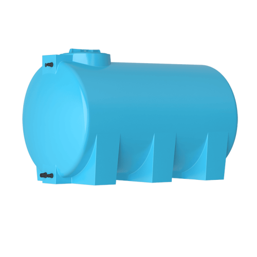 Бак для воды ATH 1000 синий горизонтальный Aquatech