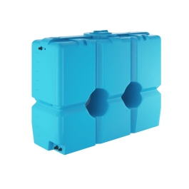 Бак для воды ATP 2000 синий прямоугольный Aquatech