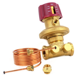 Автоматический регулятор перепада давления TIM 1" давление 50-300 мБар