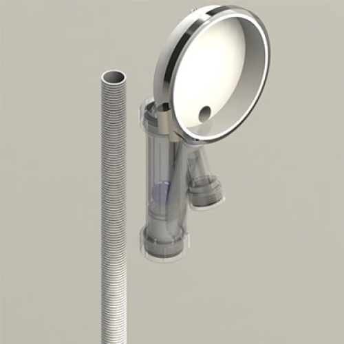 Запорный комплект коллектора дымовых газов Groppalli 125 для конденсационных котлов до 160 кВт