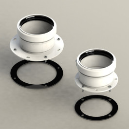 Раздельный соединительный фланец Groppalli 80/80 для конденсационных котлов