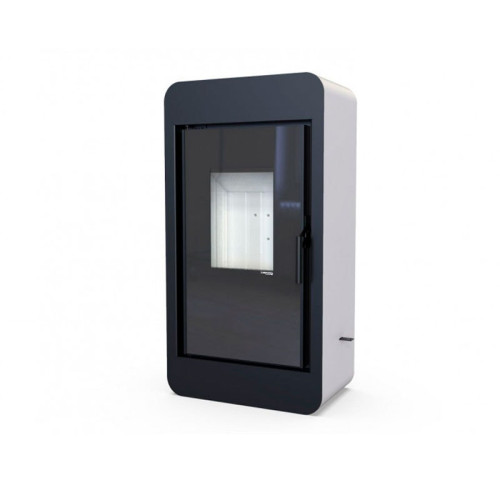 Печь-камин Defro Home Piko 6.6 кВт белая сталь