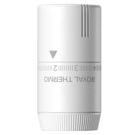 Термоголовка жидкостная Royal Thermo Design М30х1,5 (Белый)