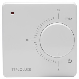 Терморегулятор механический Теплолюкс LC 001 белый