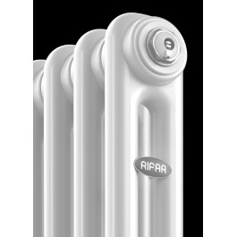 Трубчатый радиатор Rifar Tubog 2057 12 секций цвет белый боковое подключение