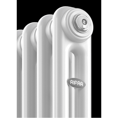 Трубчатый радиатор Rifar Tubog 2057 26 секций цвет белый боковое подключение