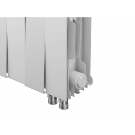 Биметаллический радиатор Royal Thermo PianoForte 200 VDR Bianco Traffico (16 секций)