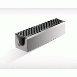 Лоток водоотводной бетонный DN100 H130 Aquastok