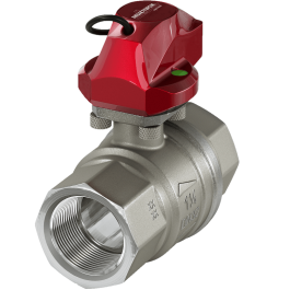 Кран 1 1/4″ RuB (S6400) с приводом “Аквасторож Оригинал”