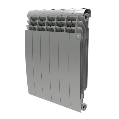 Биметаллический радиатор Royal Thermo BiLiner 500 Silver Satin (4 секции)