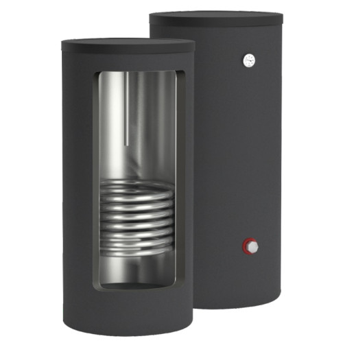 Бойлер косвенного нагрева Essan Core Black EBFN 160 с 1 теплообменником AISI 304