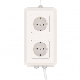 Блок управления 2 розетками Ectocontrol12А проводной ES-SOMB-02