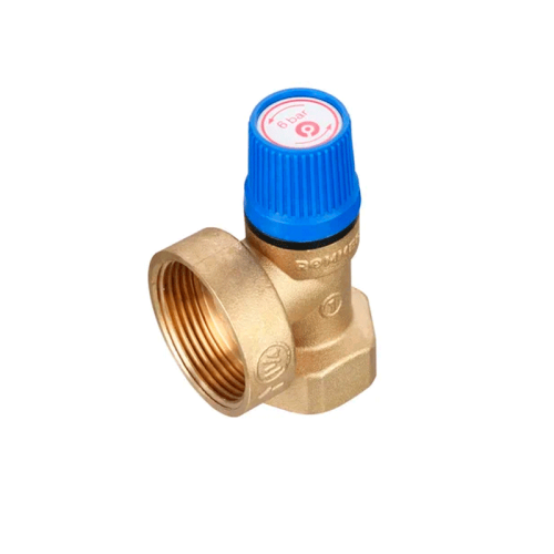 Клапан предохранительный Rommer 3/4"х1" для систем водоснабжения 8 Бар