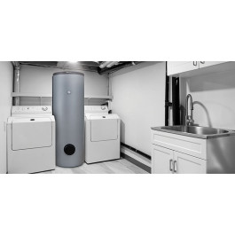 Бойлер косвенный стационарный Metalac Taurus Max 200 1iE нержавеющий бак один змеевик