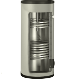 Бойлер косвенного нагрева из нержавейки два теплообменника Rispa RBFD 1000