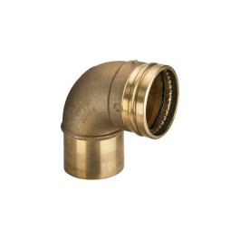 Отвод бронзовый Viega Sanpress XL Н-В c SC-Contur 108x90° (арт.353674)