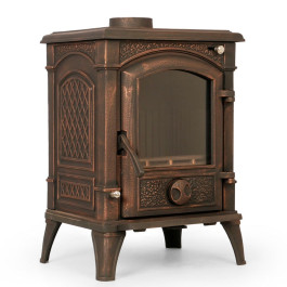 Печь-камин чугунная LK Sven bronze 10 кВт
