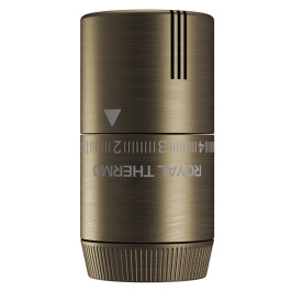 Термоголовка жидкостная Royal Thermo Design М30х1,5 (Бронза)