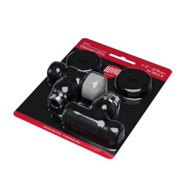 Набор термостатический угловой Royal Thermo Design Pro 15мм М30х1,5 (Черный) под трубки