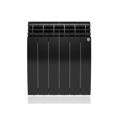 Алюминиевый радиатор Royal Thermo Biliner Alum 500 (8 секций) Noir Sable