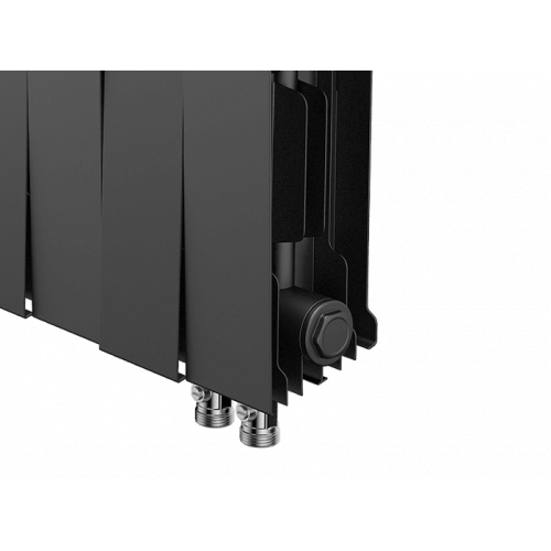 Биметаллический радиатор Royal Thermo PianoForte 200 VDR Noir Sable (18 секций)