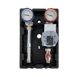 Насосная группа прямая Hansa COMPACT UK-0/130 DN25 без смесителя, без насоса