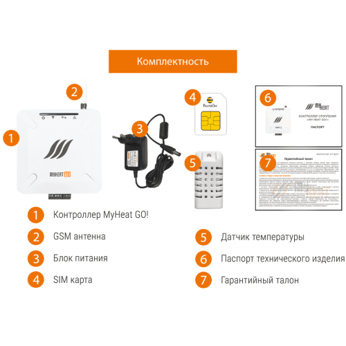 Контроллер MyHeat GO Контроллер MyHeat GO