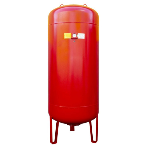 Гидроаккумулятор Cruwa 1000 литров 16 бар вертикальный красный