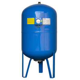 Гидроаккумулятор Cruwa 100 литров 10 бар вертикальный синий