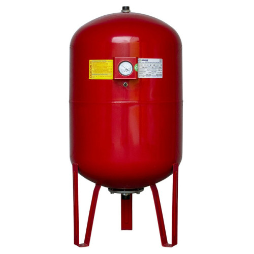 Гидроаккумулятор Cruwa 100 литров 16 бар вертикальный красный