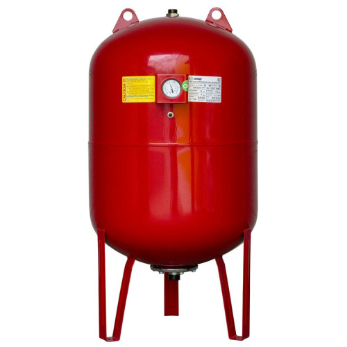 Гидроаккумулятор Cruwa 150 литров 10 бар вертикальный красный