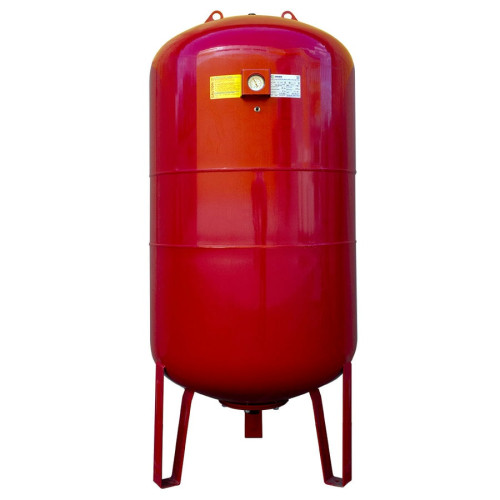 Гидроаккумулятор Cruwa 600 литров 10 бар вертикальный красный