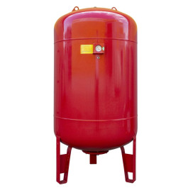 Гидроаккумулятор Cruwa 750 литров 16 бар вертикальный красный