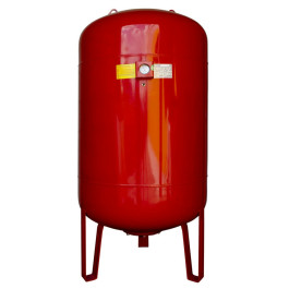 Гидроаккумулятор Cruwa 1500 литров 10 бар вертикальный красный