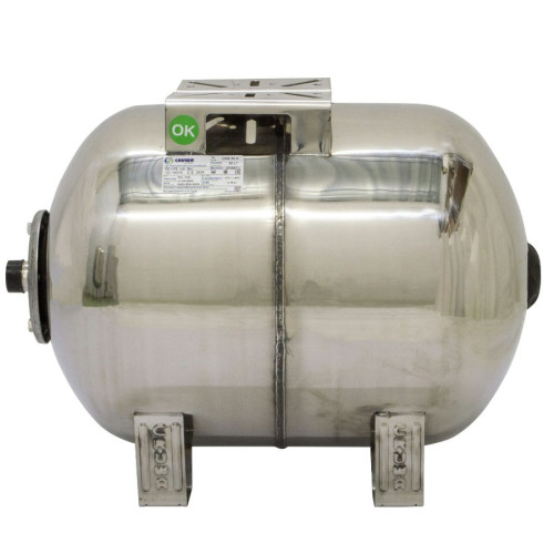 Гидроаккумулятор CRUWA 50 л горизонтальный из нержавейки