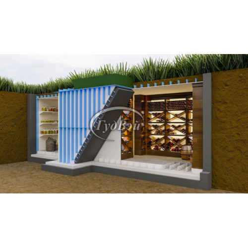 Пластиковый погреб ГудВэй Дабл 5*2м