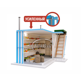 Пластиковый погреб ГудВэй Дабл 10*2м