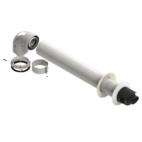 Комплект горизонтального дымохода 60/100 для котла Buderus U072,U052 арт.7747380027