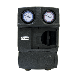 Насосная группа Hoobs DN25, с термосмесителем, без насоса (20°С…..45°С)