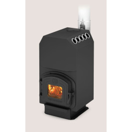 Печь отопительная Теплодар Топ модель-140 ДЧ 14 кВт (дверца чугунная)