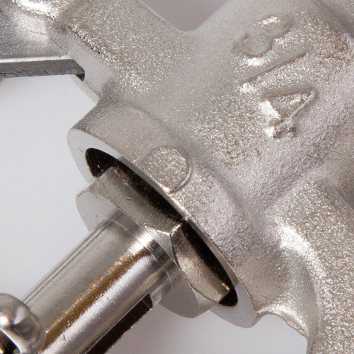 Регулятор уровня механический поплавковый FARG 511 (5 осей) 3/4", штамп. латунь, латунн. седло, штанга 320мм-сталь AISI 430. (с прокладками, гайкой, без шара)