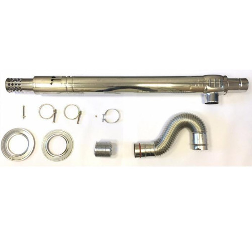 Комплект дымохода для котлов Rinnai BR-K, BR-R D75/1000 S-type