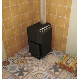 Печь отопительная Теплодар Топ модель-140 ДС 14 кВт (дверца стальная)