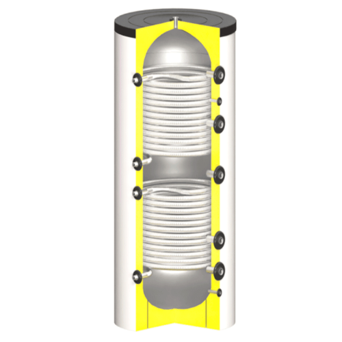 Буферная емкость S-Tank HFWT DUO 2000 с двумя теплообменниками