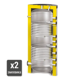 Бойлер косвенного нагрева S-Tank Solar SS DUO 1000 с двумя теплообменниками