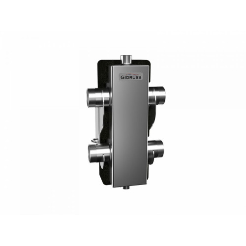 Гидрострелка нержавеющая Gidruss GRSS-60-25 EPP до 60 кВт 1" EPP-термоизоляция