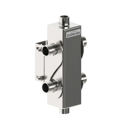 Гидрострелка Gidruss GRSS-40-20 до 40 кВт 3/4" нержавеющая сталь