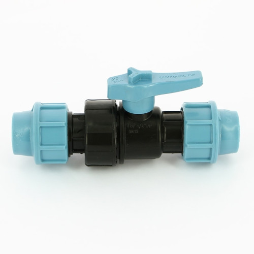 Кран шаровый ПНД Unidelta 63